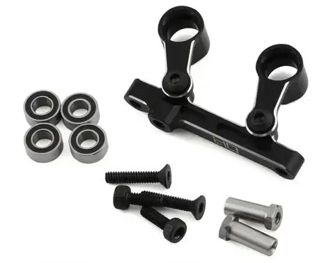 Hot Racing Losi Mini-T 2.0/Mini-B Aluminum Steering Bellcrank (Black) 
