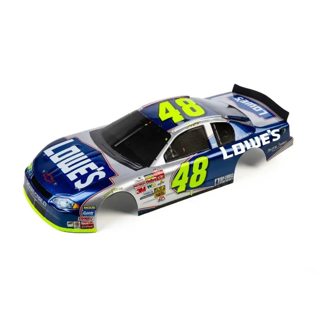 Losi Jimmie Johnson #48 Lowes '02 Monte Carlo Body: NASCAR GROM 