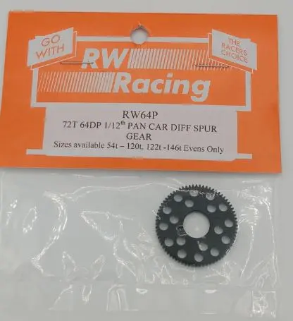 RW Racing 72T64P Spur Gear