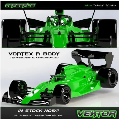 Cerberus Vortex  F1 Body - .020 Thickness