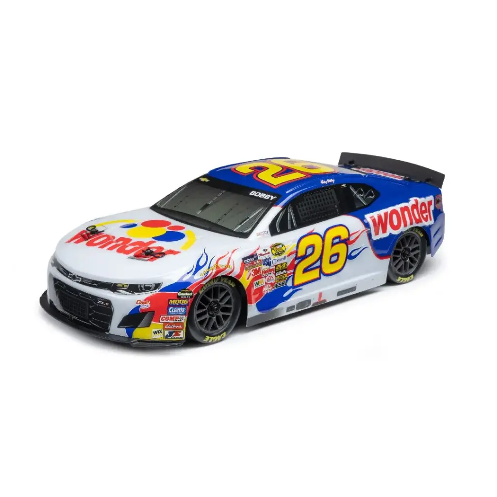 Losi 1/12 NASCAR Ricky Bobby #26 Wonder Bread Chevrolet ZL1 RTR 