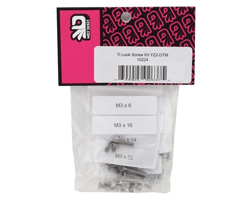 [175-10224] 175RC YZ2-DTM "Ti-Look" Screw Kit