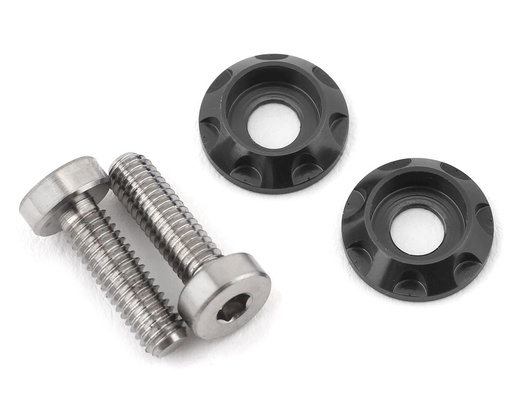 [175-10452] 175RC 3x10mm "High Load" Titanium Motor Screws (Grey)