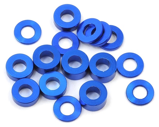 [175-12007] 175RC M3 Ball Stud Washers (16) (Blue)