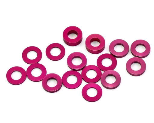 [175-12030] 175RC B6/B74/YZ2 Aluminum Hub Spacer Set (Pink)