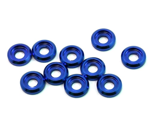 [175-12100] 175RC Aluminum Button Head Screw High Load Spacer (Blue) (10)