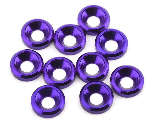 [175-12126] 175RC Aluminum Flat Head High Load Spacer (Purple) (10)
