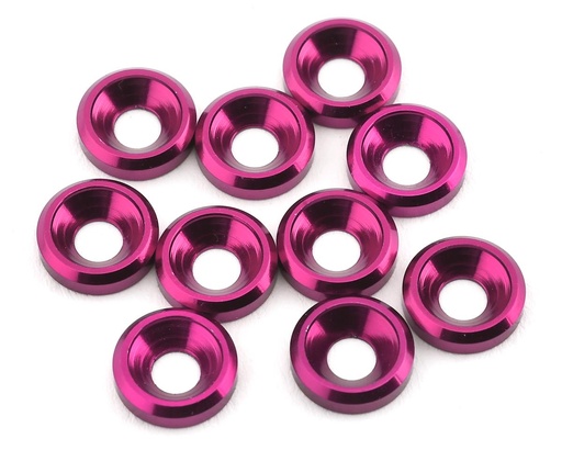 [175-12128] 175RC Aluminum Flat Head High Load Spacer (Pink) (10)