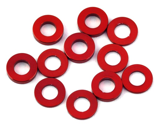 [175-18015] 175RC Mini T/B Ball Stud Spacers (Red) (12)