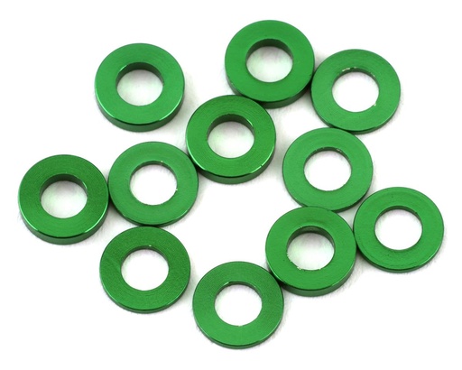 [175-18017] 175RC Mini T/B Ball Stud Spacers (Green) (12)