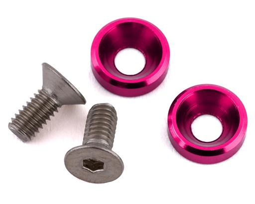 [175-18030] 175RC Mini T/B High Load Motor Screws (Pink) (2)