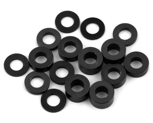 [175-18149] 175RC Pro2 Sc10 Ball Stud Spacer Kit (Black) (16)