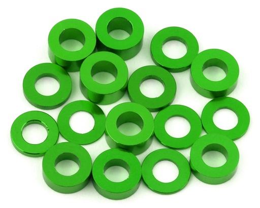 [175-18228] 175RC Associated RB10 Ball Stud Spacer Kit (Green) (16)