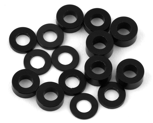 [175-18246] 175RC Yokomo YZ-2 DTM 3.1 Ball Stud Spacer Kit (Black)