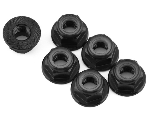 [175-18270] 175RC 5mm Wheel Nuts for Traxxas Maxx (Black) (6)
