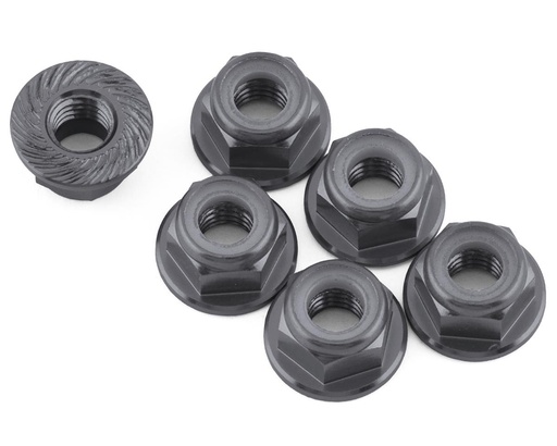 [175-18277] 175RC 5mm Wheel Nuts for Traxxas Maxx (Grey) (6)