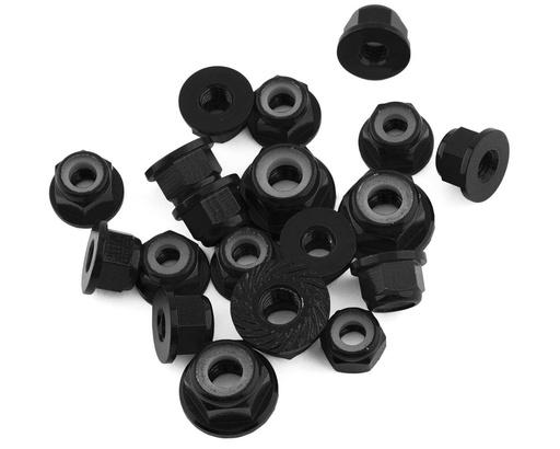 [175-18317] 175RC Losi 22X-4 Elite Aluminum Nut Kit (Black) (19)