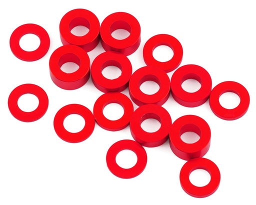 [175-18329] 175RC Losi 22X-4 Ball Stud Spacer Kit (Red) (16)