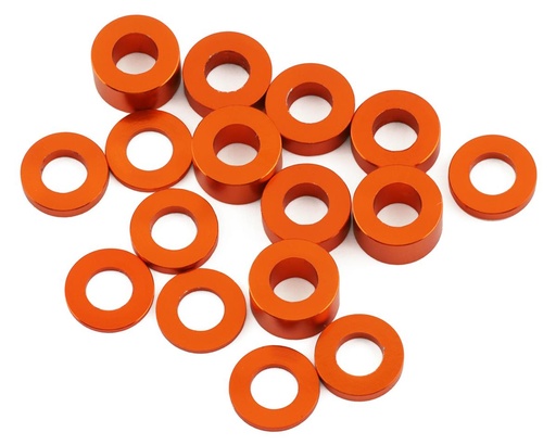 [175-18350] 175RC Associated B6.4/B6.4D Ball Stud Spacer Kit (Orange) (16)