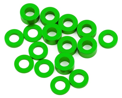 [175-18351] 175RC Associated B6.4/B6.4D Ball Stud Spacer Kit (Green) (16)