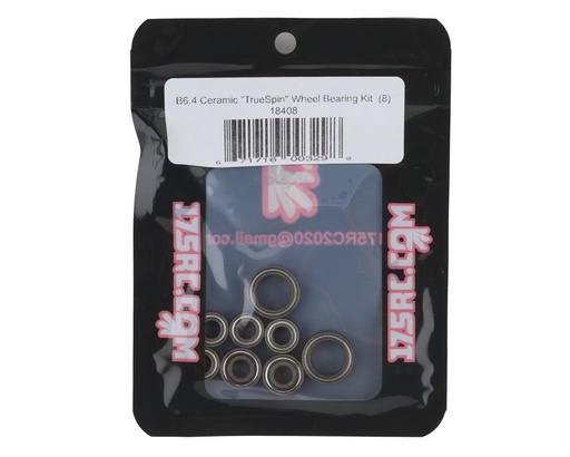 [175-18408] 175RC RC10 B6.4/B6.4D Ceramic "TrueSpin" Wheel Bearing Kit (8)
