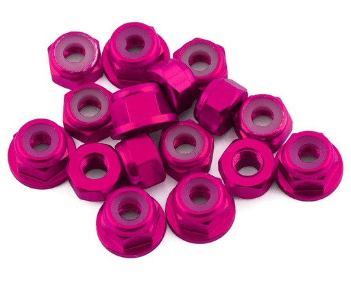 [175-18412] 175RC B74.2 Aluminum Nut Kit (Pink) (16)