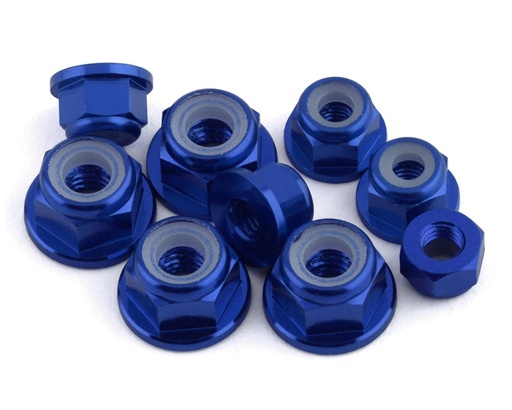[175-18445] 175RC Losi 22S SCT Aluminum Nut Kit (Blue) (9)