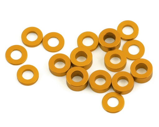 [175-18460] 175RC Losi 22S SCT Ball Stud Spacer Kit (Gold) (16)