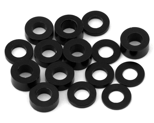 [175-18498] 175RC RC10 B7 Aluminum Spacer Kit (Black)