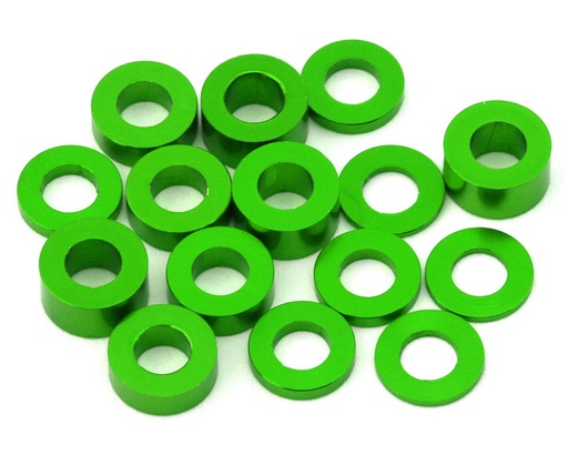[175-18501] 175RC RC10 B7 Aluminum Spacer Kit (Green)