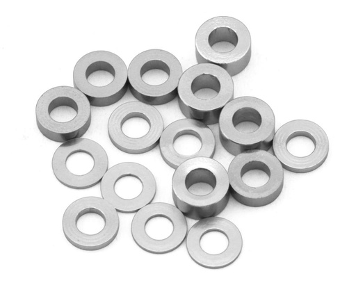 [175-18545] 175RC Mugen MSB1 Aluminum Spacers Kit (Silver)