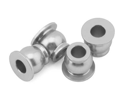 [175-18773] 175RC Team Associated B74.2 CE Aluminum Lower Shock Pivot Ball (Natural) (4)