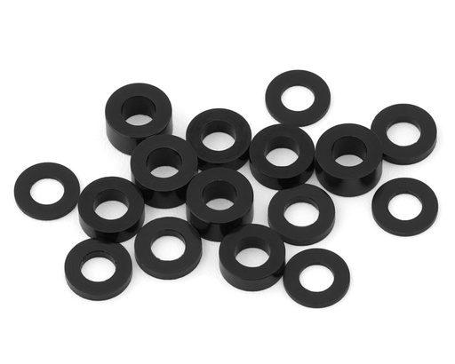 [175-18785] 175RC Yokomo RookieSpeed RS1.0 Lightweight Spacer Kit (Black) (16)