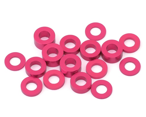 [175-18791] 175RC Yokomo RookieSpeed RS1.0 Lightweight Spacer Kit (Pink) (16)