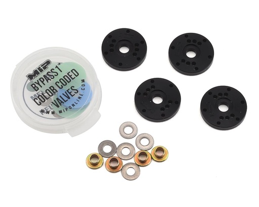 [MIP19030] MIP TLR 16mm 6 Hole Bypass1 Piston Set (4)