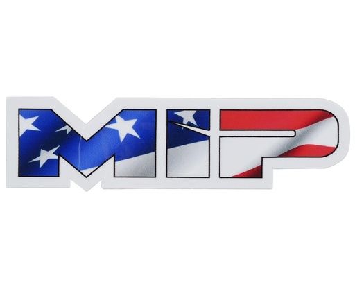 [MIP5106] MIP 3.73x1" Die Cut American Flag Vinyl Sticker