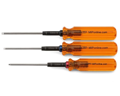 [MIP9606] MIP Gen 2 Metric Ball End Hex Driver Wrench Set (2.0, 2.5 & 3.0mm)