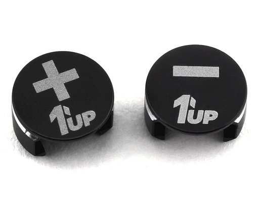 [1UP190410] 1UP Racing LowPro Bullet Plug Grips (Black/Black)