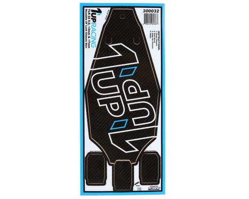 [1UP300032] 1UP Racing TLR 22 5.0 Chassis Protector Sheet (Carbon)