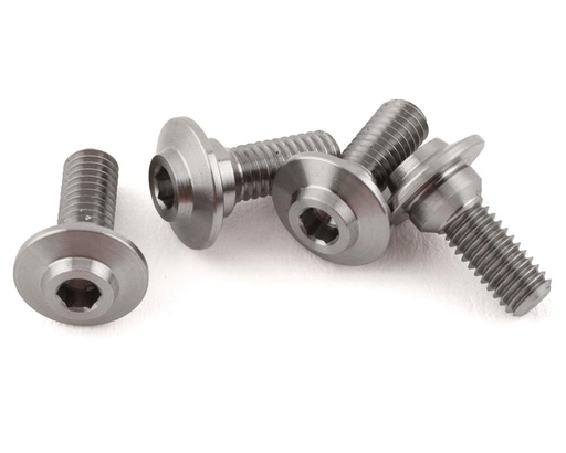 [1UP700012] 1UP Racing Pro Duty Titanium ServoLock Screws (3x8mm)