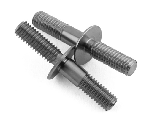 [1UP700031] 1UP Racing 1/10 Off Road & Drag Perfect Center Titanium Lower Shock Screws (2)