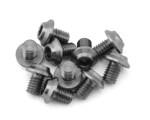 [1UP720004] 1UP Racing Titanium Pro Duty LowPro Head Screws (10) (3x4mm)