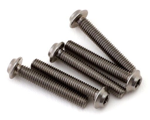[1UP721018] 1UP Racing Titanium Pro Duty LowPro Head Screws (5) (3x18mm)