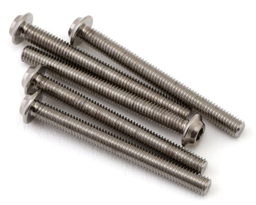 [1UP721030] 1UP Racing Titanium Pro Duty LowPro Head Screws (5) (3x30mm)