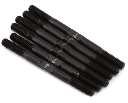 [1UP740033] 1UP Racing HB Racing D2 Evo Pro Duty Titanium Turnbuckle Set (Black Nitride)