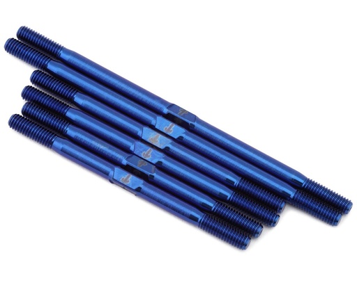 [1UP740127] 1UP Racing TLR 22T 4.0 Pro Duty Titanium Turnbuckle Set (Blue)