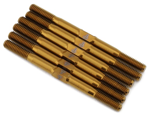 [1UP740625] 1UP Racing TLR 22 5.0 Pro Duty Titanium Turnbuckle Set (Bronze)