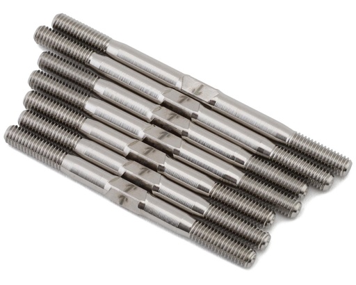 [1UP740946] 1UP Racing Xray XB4 2024 Pro Duty Titanium Turnbuckle Set (Silver)