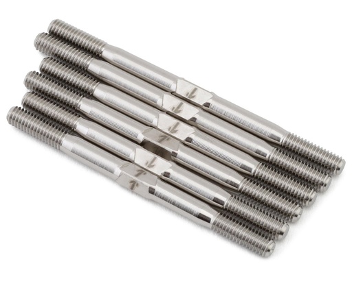 [1UP740983] 1UP Racing Yokomo SO 2.0 Pro Duty Titanium Turnbuckle Set (Silver)