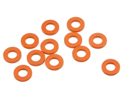 [1UP80356] 1UP Racing 3x6mm Precision Aluminum Shims (Orange) (12) (0.75mm)